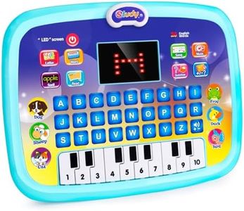 Toys for 1 2 3 Year Old Boys, Educational Toys Age 2 Year Old Boy Girls Toys Age 2 3 Kids' Electric Learning Toys Interactive Toy Kids Tablet for 1-4 Year Olds Girls Boys Toddlers Toys Gift