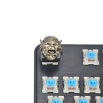 Warcraft The Horde Durotan Mechanical Keyboard Keycap Gaming Keycap Personality Keycap DIY Handmade Keycap Artisan keycap for Mechanical Keyboard(Cherry switches)