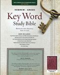 The Hebrew-Greek Key Word Study Bible: Nasb-77 Edition, Burgundy Genuine Indexed (Key Word Study Bibles): New American Standard Bible, Burgundy, Genuine Leather, Thumb-indexed With Ribbon Marker