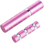 Lipstick Stun Gun for Women, self Defense Flashlight Stun Guns with Safety Disable Pin.Wall Charger Included (RED2)