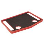 Support Plus Walker Tray Table - Mobility Table Tray for Walker, Non Slip Walker Tray Mat, Walker Accessories Mat, Cup Holder for Walker (21"x16") - Red