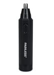 Painless 2025 2-in-1 Nose & Ear Hair Trimmer – Stainless Steel Blades, Painless Grooming for Men & Women (Black)