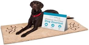BIRDROCK Home Chenille Dog Doormat 