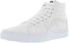 Vans SK8-HI True White,Size 11 M US Women / 9.5 M US Men