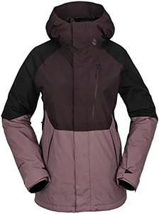 Volcom Aris Insulated Gore Jacket Black Plum MD