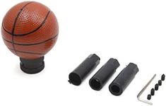 uxcell Brown Basketball Shaped Car Truck Manual Stick Gear Shift Knob Lever Shifter