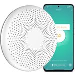 Aroha Smart Connect WiFi Smoke and Carbon Monoxide Alarm - 10 Year Battery - Tuya & Smartlife app - Combination Smoke Alarm and CO Detector