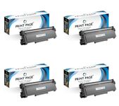 Print Page TN-2365 Toner Cartridge Compatible for Brother TN-2365 for HL-L2321D, L2361DN, L2366DW, L2320d, DCP-L2541DW, L2520D, MFC-L2701D, L2701DW (TN-2365 - Set of 4)