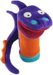 Cate and Levi 12" Handmade Softy Storybook Dragon Hand Puppet (100% USA Polar Fleece)