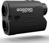 Gogogo Sport Vpro Golf Range Finder with Slope Switch, Magnetic Strip, Tournament Legal, Laser Golf Rangefinders 650Yards with 6X Magnification Clear View, Pin-Seeker & Flag-Lock & Vibration Class 1