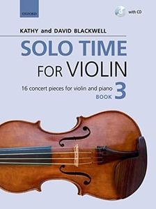 Solo Time for Violin Book 3 + CD: 16 concert pieces for violin and piano