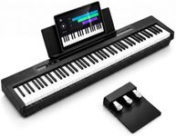 AODSK 88 Key Weighted Keyboard Digital Piano