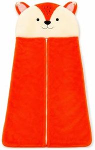 Nalexmi Sleeping Bag with Pillow, Nap Mats for Kids, Sleeping Bag for Kids, Slumber Bag, Animal with Pillow, Happy, Orange Fox, 68''*24''