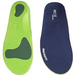 PRO 11 WELLBEING Plantar Series Orthotic Insoles – Arch Support Shoe Inserts for Flat Feet & Fallen Arches, Plantar Fasciitis Support, Full Length Cushion Insoles for Men & Women, Shock Absorbing EVA