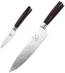 imarku 8 Inch Home Essentials Sharp Kitchen knife 3.5 Inch Small Kitchen Knifes