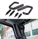 Wrangler JK Grab Handle - Front Grab Handle Kit Aluminum Alloy Grab Bar for 2007-2018 Wrangler JK JKU Rubicon Sport Sahara