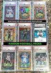 Football Cards Hot Pack - 15 Cards - 7 Rookies - Look for Autos - Mem - 1/1