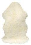Natural Sheepskin Rug with Thick an