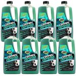 Zep Drain Defense Pipe Build-Up Remover - 64 oz (Case of 8) ZLDC64 - Professional Strength Liquid Pipe Build Up Remover