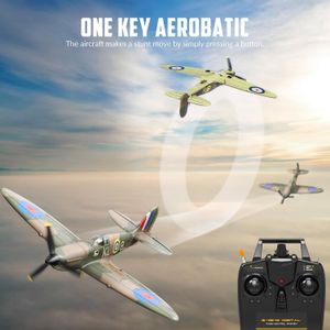 VolantexRC Spitfire RC Plane – Green Remote Control Aircraft