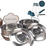 GOVNPJ Stackable Steamer Insert Pan