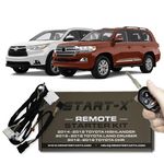 Start-X Plug N Play Remote Start Starter for Highlander 2014-2019, C-HR 2018-2019, Land Cruiser 2016-2018 || Push to Start Vehicles Only || Lock 3X to Remote Start