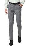 Peter England Men's Slim Mid Rise Work Utility Pants (PETFOSLB936447_Light Grey_32)
