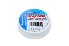 Westcott 10050 Sortkwik Fingertip Moistener, 10 Grams