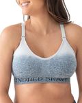 Kindred Bravely Sublime Support Low Impact Nursing & Maternity Sports Bra (Ombre Storm, Large)