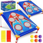 TOY Life Bean Bags Toss Game, Cornhole, Outdoor Toys for Kids Ages 4-8, Corn Hole, Cornhole Set, Sports & Outdoor Play Toys, Outside Toys for Kids Ages 4-8, Outdoor Activities for Kids, Backyard Toys