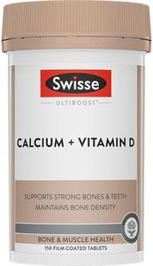 Swisse Ultiboost Calcium + Vitamin D - Supports Absorption Of Dietary Calcium - 150 Tablets