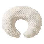 Nursing Pillow for Baby and Mom-Breastfeeding Pillows with Removable Baby Feeding Pillow Cover-Ergonomic Nursing Essentials for Bottle and Breast Feeding,Baby Sitting Support Pillow (Beige)