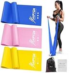 Resistance Bands, Exercise Bands for Physical Therapy, Strength Training, Yoga, Pilates, Stretching, Non-Latex Elastic Band with Different Strengths,Workout Bands for Home