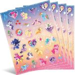 Unique Industries My Little Pony Stickers Sheets (4 Piece)