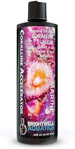 Brightwell Aquatics - Coralline Accelerator - Multi-Nutrient Supplement for Coralline Algae Growth in Marine and Reef Aquariums - Aquarium Water Treatments, 8.45 fl oz