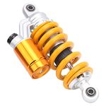 Akozon Front/Rear Shock Absorbers Universal 240mm Shock Absorber Suspension Damper With Air Tank for Motorcycle ATV Off Roader