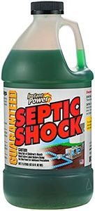 Instant Power Septic Shock – Septic Tank Treatment, Drain Cleaner Liquid Clog Remover for Septic System, 67.6 Oz