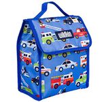 Wildkin Kids Insulated Lunch Bag for Boys & Girls, Reusable Lunch Bag is Perfect for Daycare & Preschool, Ideal Size for Packing Hot or Cold Snacks for School & Travel Lunch Bags (Heroes)