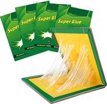 4 Pack Pest Trap Boards, Strong Sticky Trap Pad And Boards For Multi Pests, Glue Trap Pads for Indoor Outdoor Home Kitchen Garden, Non- Toxic.