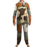Star Wars The Mandalorian Grogu Full Body Sleep Lounge Pajamas