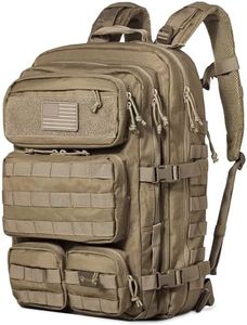 Falko Tactical Backpack for Men and Women 50L Backpack 2.4x Stronger Large Military Molle Rucksack, Bugout Backpack Outdoors