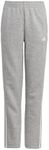 adidas Sportswear Essentials 3-Stripes Kids Fleece Jogger Pants, Medium Grey Heather/White, 11-12 Years