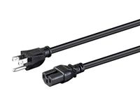 Monoprice 140070 Power Cord, Black