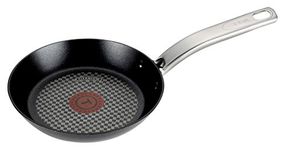 T-fal ProGrade Titanium Nonstick Thermo-Spot Dishwasher Safe PFOA Free with Induction Base Fry Pan Cookware, 11.5-Inch, Black
