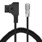 Ankeer D-Tap to BMPCC 4K 2 Pin Locking Power Cable for Blackmagic Pocket Cinema Camera 4K for V Mount Battery