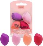 Real Techniques Mini Miracle Complexion Sponge Makeup Blender, Beauty Sponges,(2 Packs of 4, 8 Count Total)