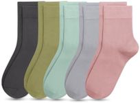 SERISIMPLE Women Thin Bamboo Socks 