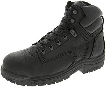 Timberland PRO Men's 26064 Titan 6" Safety Toe Boot,Black,7 M