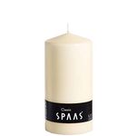 Spaas Unscented Pillar Candle 100/200 mm, 140 Hours, Ivory