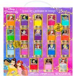 Disney Princess 18 pcs Non Toxic Nail Polish Set for Kids | Peelable Nail Varnish Kit For Girls |Birthday Gifts for Ages 3+ by Townley Girl